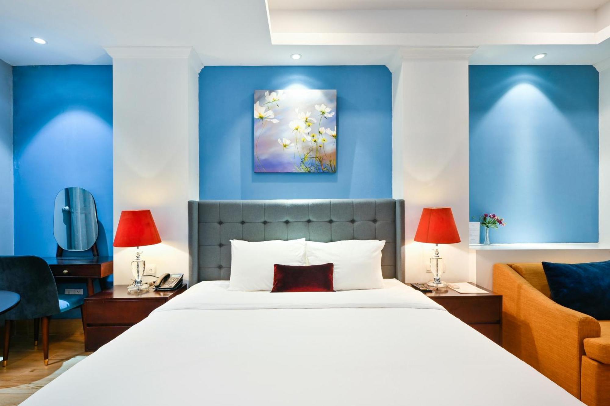 California Saigon Hotel & Rooftop Pool Ho-Chi-Minh-Stadt Exterior foto